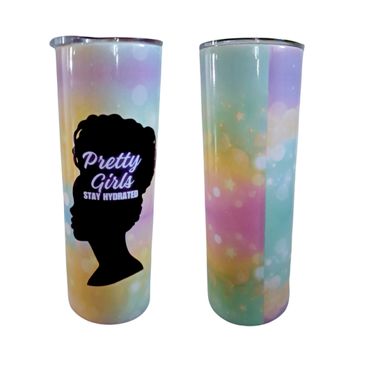 Pastel Pretty Girls Tumbler 20 oz