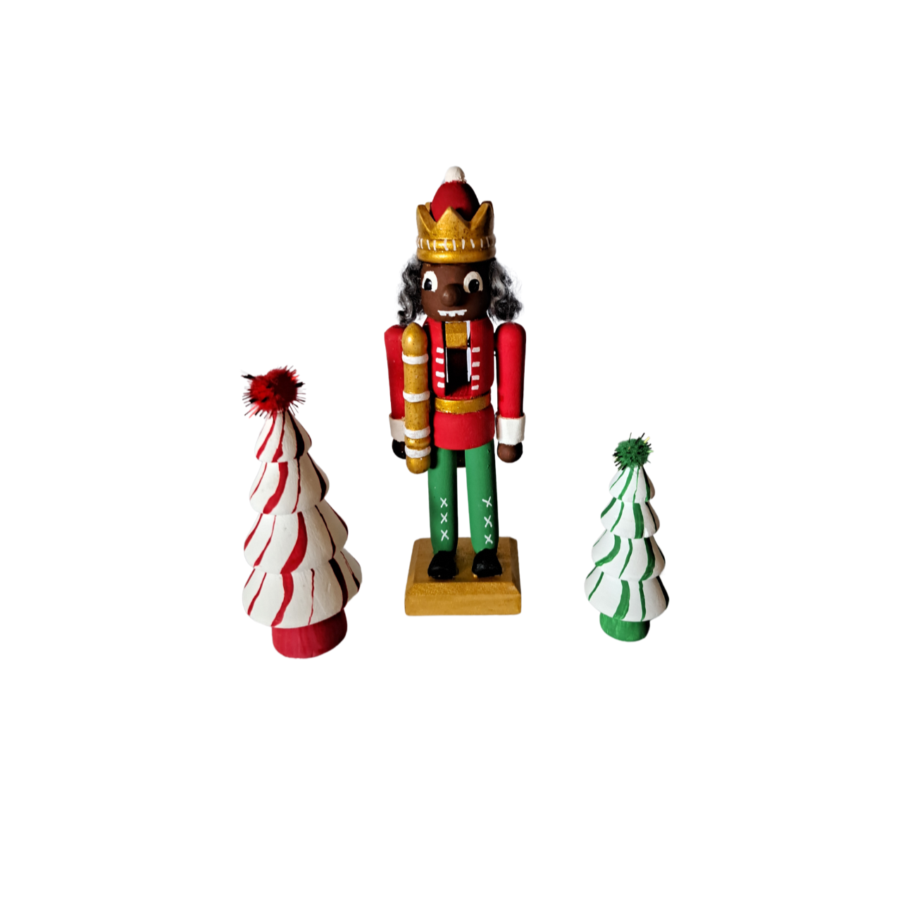 Peppermint Nutcracker Set